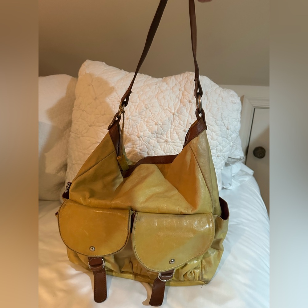 Leather Tano tote bag